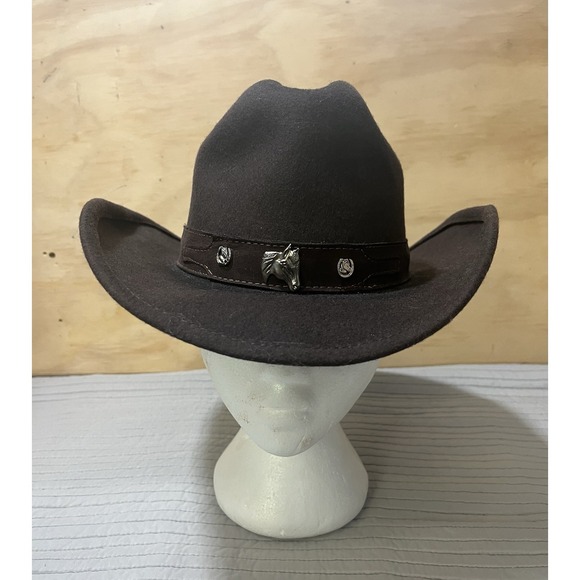 Cody James Other - Cody James WOOL FELT Dark Brown Western Cowboy Hat Size XL Unisex Adult